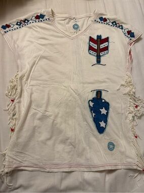 Double D Ranch vintage tassel shirt